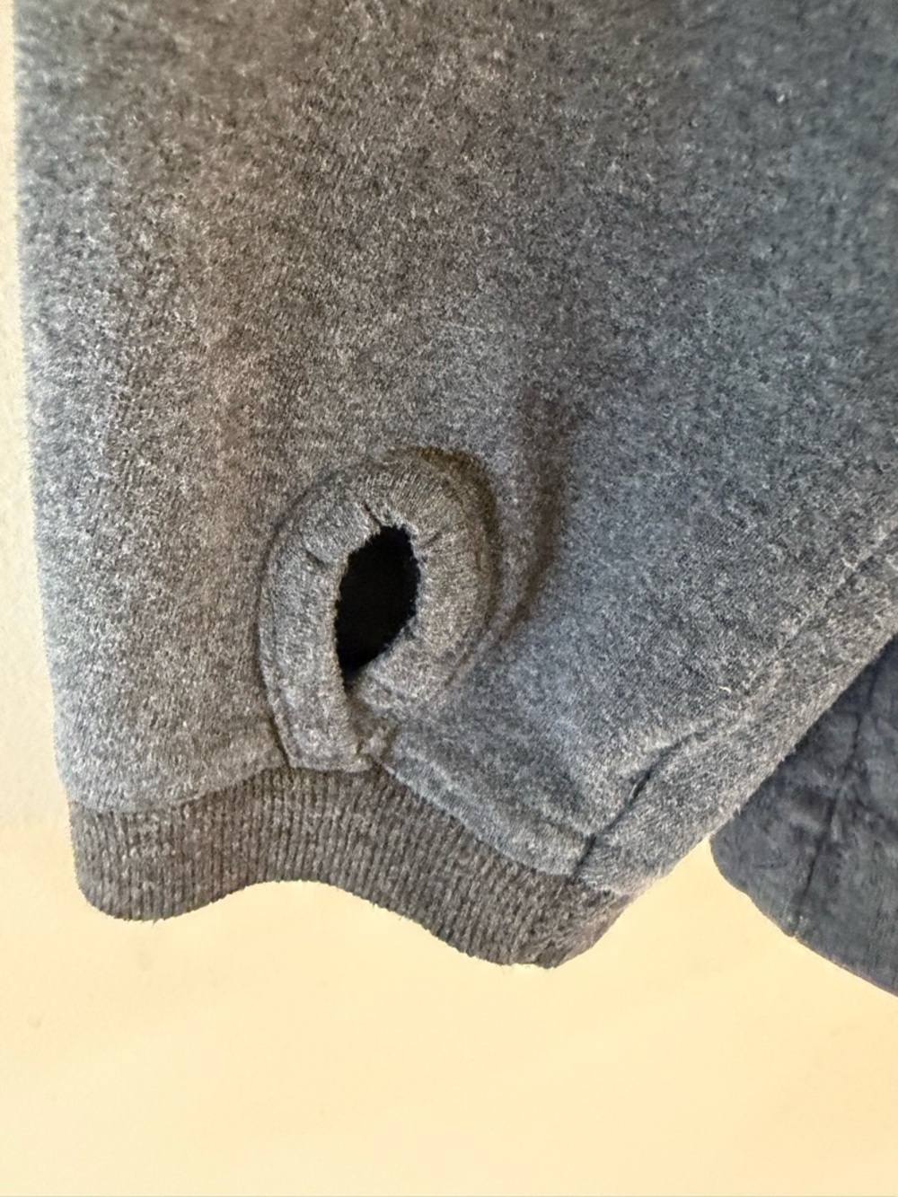 Kuhl Mens Long Sleeve Henley Shirt Blue Gray 100% Cotton Thumbholes Sz L Hiking - Picture 9 of 11